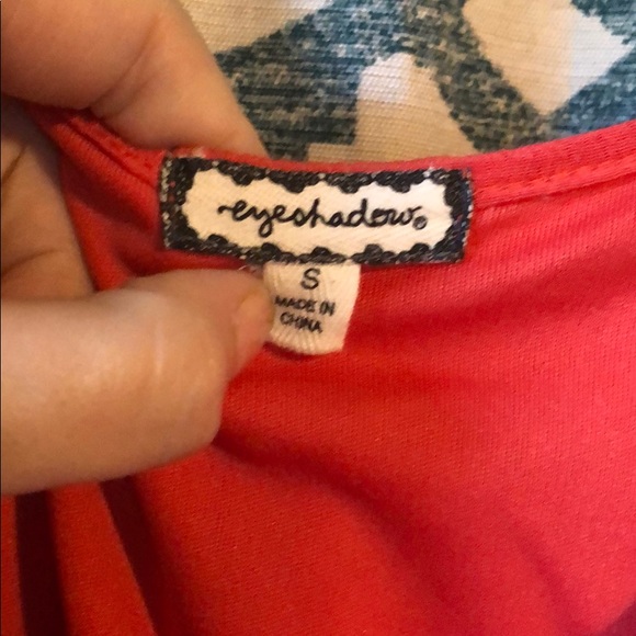 BUNDLE 3/$20 Maxi dress orange and blue size small - Picture 4 of 4